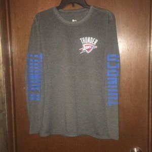 Oklahoma City Thunder long sleeve t-shirt.